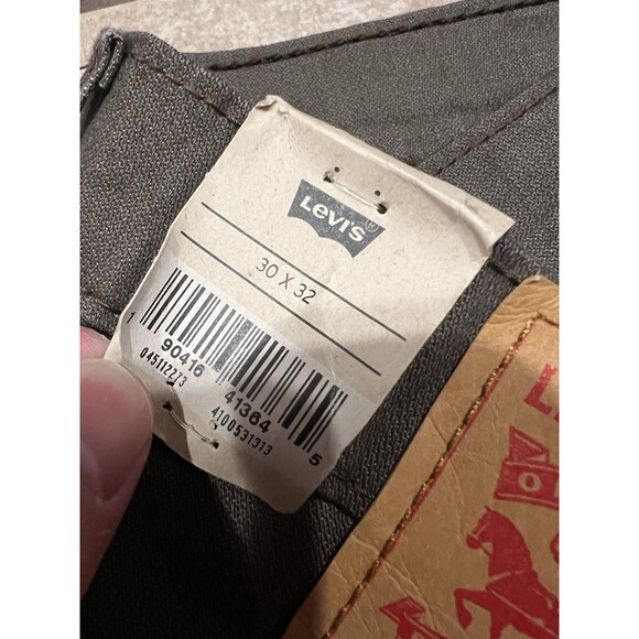 Levis Jeans Mens 30x32 511 Slim Dark Brown Pants Casual Skater Work NEW Stretch - Picture 4 of 9